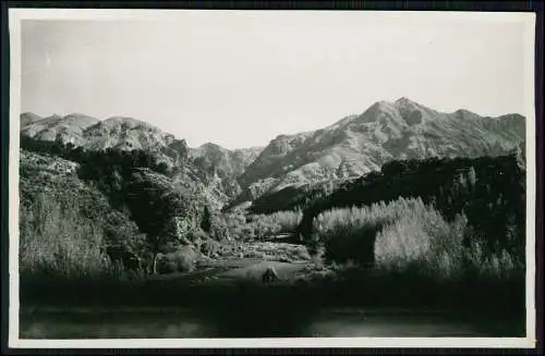 2x Foto 18×11cm Alhambra Stadtburg in Granada Andalusien, Spanien 1940-50