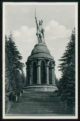 2x AK Detmold Lippe Hermannsdenkmal und Externsteine Horn Bad Meinberg