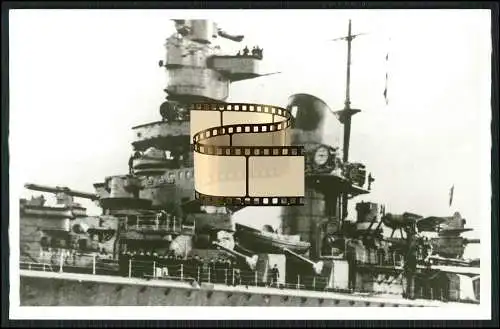 Foto AK Panzerschiff - Admiral Scheer - Kriegsschiff deutsche Marine