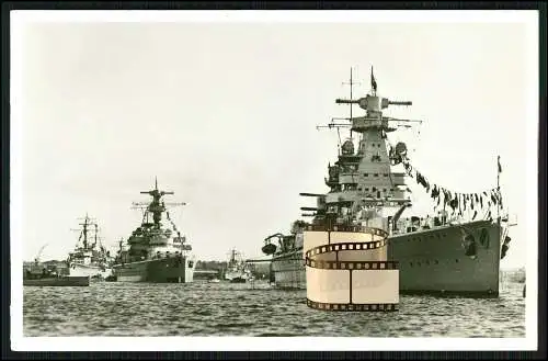 Foto AK Panzerschiff - Admiral Scheer - Kriegsschiff deutsche Marine