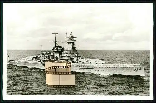 Foto AK Panzerschiff  - Admiral Graf Spee - Kriegsschiff deutsche Marine