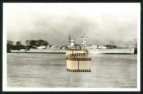 Foto AK Panzerschiff  - Admiral Graf Spee - Kriegsschiff deutsche Marine