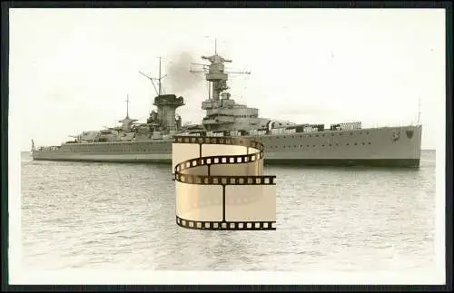 Foto AK Panzerschiff - Deutschland bzw. Lützow - Kriegsschiff deutsche Marine