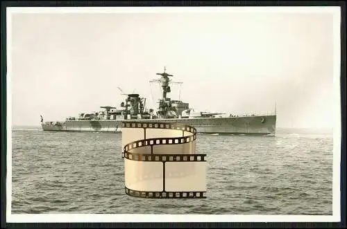 Foto AK Panzerschiff - Deutschland bzw. Lützow - Kriegsschiff deutsche Marine