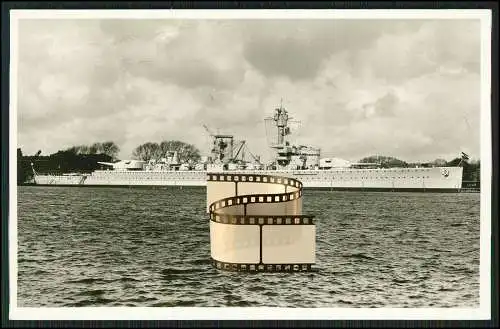 Foto AK Panzerschiff - Deutschland bzw. Lützow - Kriegsschiff deutsche Marine