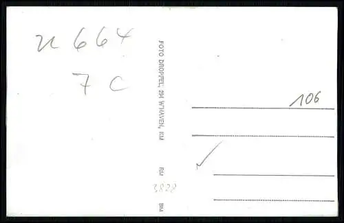 Drüppel Foto AK U-Boot Unterseeboot U 664 auftauchend