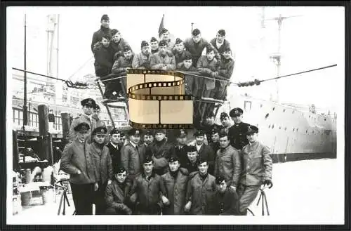 Drüppel Foto AK U-Boot Unterseeboot U 48 Mannschaft Gruppenfoto Boot und Turm