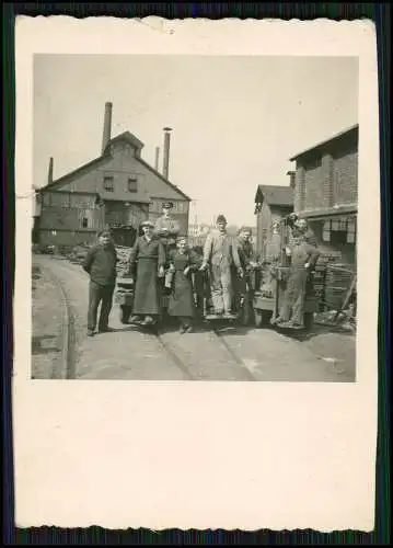 5x Foto Fabriken Arbeiter und vieles mehr Hagen Dortmund Ruhrgebiet 1936-40