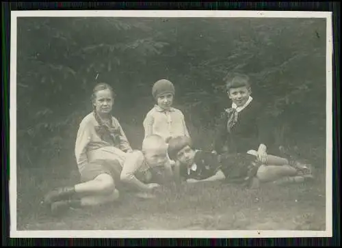 17x Foto Tatenhausen Tatenhauser Wald bei Halle Lr. Gütersloh Familie 1920-30