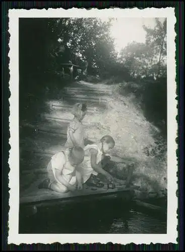 17x Foto Tatenhausen Tatenhauser Wald bei Halle Lr. Gütersloh Familie 1920-30