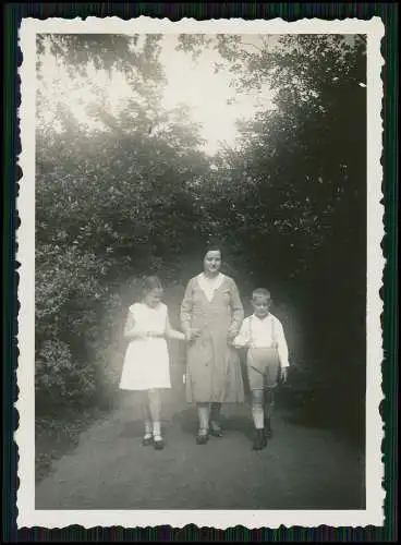 17x Foto Tatenhausen Tatenhauser Wald bei Halle Lr. Gütersloh Familie 1920-30