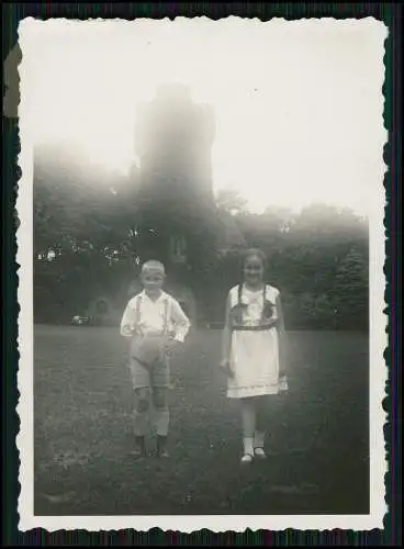 17x Foto Tatenhausen Tatenhauser Wald bei Halle Lr. Gütersloh Familie 1920-30