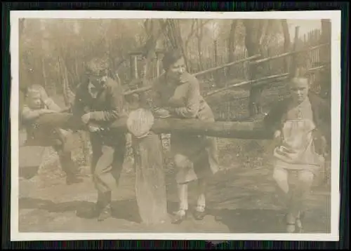 17x Foto Tatenhausen Tatenhauser Wald bei Halle Lr. Gütersloh Familie 1920-30