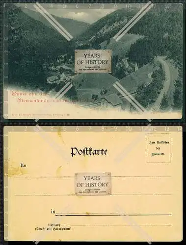 AK Höllental Schwarzwald Sternenlandschaft 1903 Hinterzarten Buchenbach