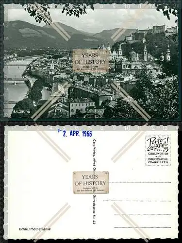 Foto AK Salzburg Österreich schöne Gesamtansicht