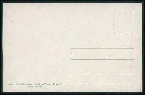 4x AK Aschaffenburg Unterfranken Karten ab 1897 gelaufen alte Motive