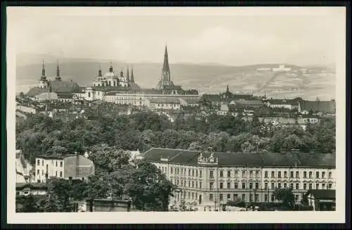 Foto AK Olomouc Olmütz Stadt Gesamtansicht Panorama 1936 Mähren Tschechien