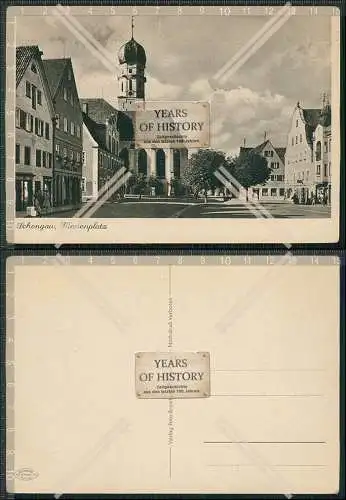 Foto AK Schongau in Oberbayern Blick auf den Marienplatz Karte um 1930