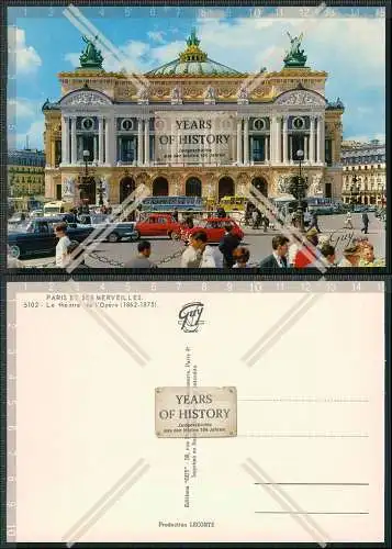 AK PARIS ET SES MERVEILLES. Le theatre de le Opera 1862-1875