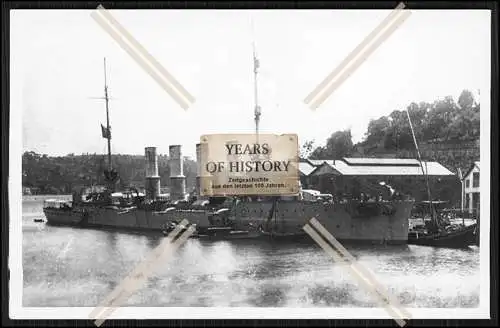 Foto S.M.S. Breslau 1911 Kleiner Kreuzer Kaiserliche Marine 