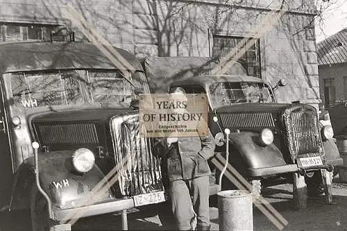 Repro Foto Greece Griechenland Soldaten mit Fahrzeuge