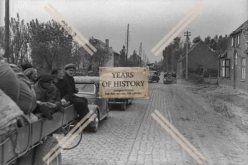 Repro Foto Flüchtlinge Belgien Frankreich Holland Niederlande 1940-45 2.WK