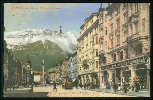 7x AK Alte Ansichten Innsbruck in Tirol Österreich 1910-1920 teilweise gelaufen