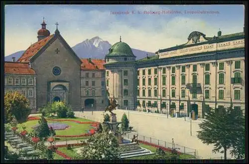 7x AK Alte Ansichten Innsbruck in Tirol Österreich 1910-1920 teilweise gelaufen