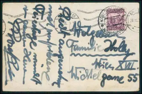 6x AK alte Ansichtskarten Karlovy Vary Karlsbad Stadt 1910-1920 gelaufen