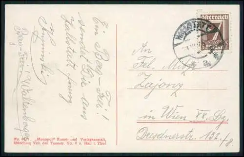 6x AK Salzkammergut Österreich am Nordrand der Alpen 1910-20 teilweise gelaufen