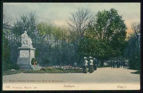 6x AK alte Ansichten Wien Bundesland u. Hauptstadt Österreich 1900-1920 gelaufen