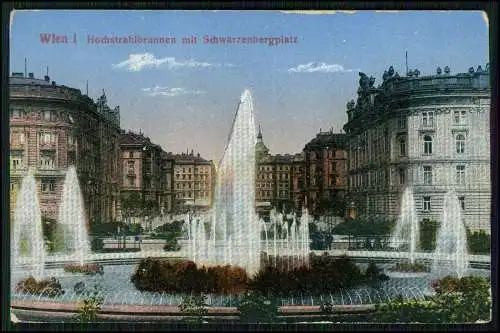 8x AK alte Ansichten Wien Bundesland u. Hauptstadt Österreich 1900-1910 gelaufen