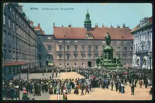 8x AK alte Ansichten Wien Bundesland u. Hauptstadt Österreich 1900-1910 gelaufen