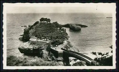 16x Foto u. AK alte Ansichtskarten Biarritz Pyrénées Atlantiques, Küste 1940