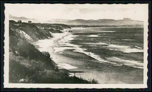 16x Foto u. AK alte Ansichtskarten Biarritz Pyrénées Atlantiques, Küste 1940