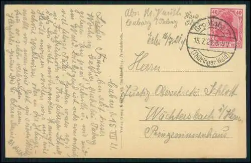 6x AK Thüringen Tabarz Friedrichroda uvm. 1910-1930 teilweise gelaufen