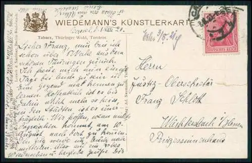 6x AK Thüringen Tabarz Friedrichroda uvm. 1910-1930 teilweise gelaufen