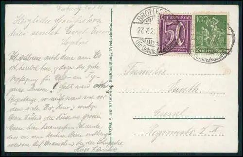 6x AK Thüringen Tabarz Friedrichroda uvm. 1910-1930 teilweise gelaufen