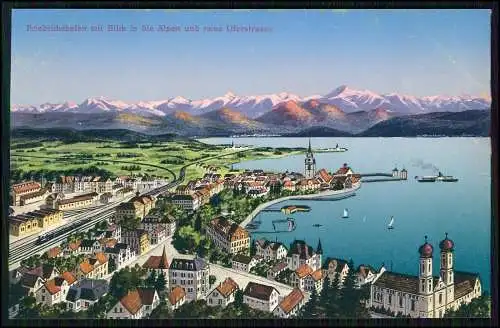 6x AK Bodensee Lindau Friedrichshafen Rheinfall Bregenz uvm. 1910-1920