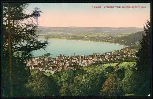 6x AK Bodensee Lindau Friedrichshafen Rheinfall Bregenz uvm. 1910-1920
