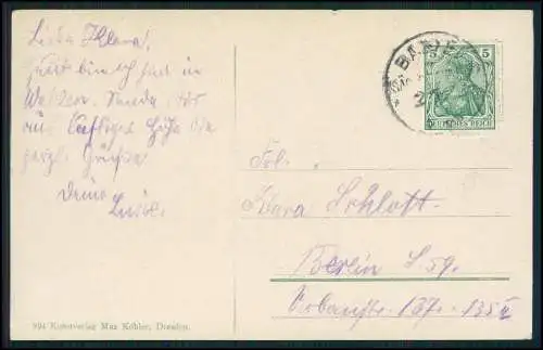 4x AK Wehlen und Rathen an der Elbe sächsische Schweiz Ansichten 1910-1915
