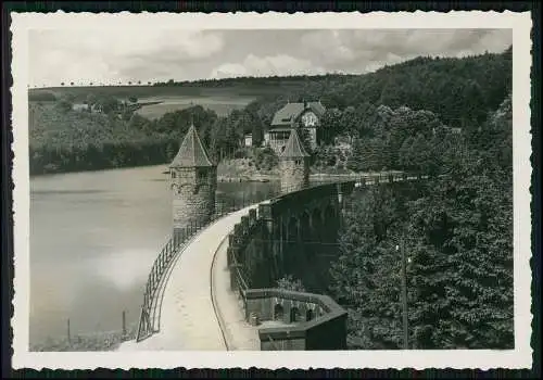 Foto 14×10 cm Lüdenscheid Meinerzhagen, Versetalsperre, Stausee 1936