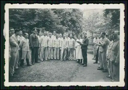 6x Foto Soldaten der Wehrmacht im Lazarett 1941-43