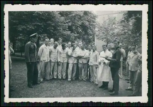 6x Foto Soldaten der Wehrmacht im Lazarett 1941-43