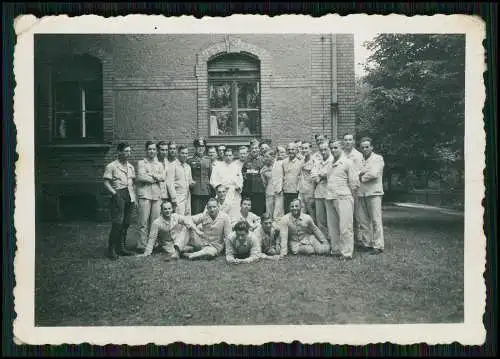 6x Foto Soldaten der Wehrmacht im Lazarett 1941-43