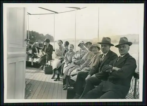 4x Foto Ausflugsdampfer KD durch Freude Essen ? Rhein Rolandsbogen uvm. 1947-53