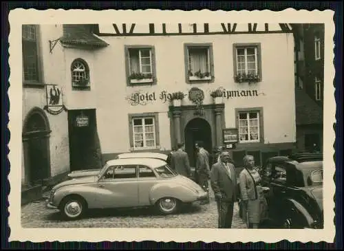 8x Foto Beilstein Mosel Hotel Lipmann und Gasthaus gute Quelle 1947-53 u. Cochem