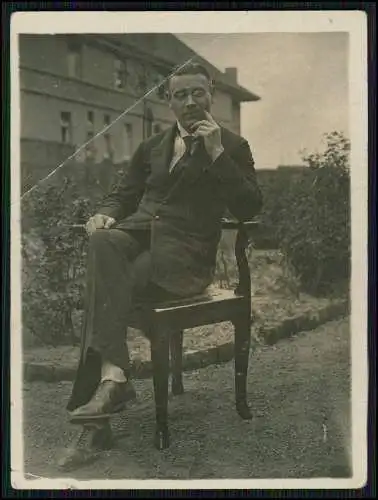 5x Foto Personen Adel Monarchie Militär Herren im Anzug um 1920
