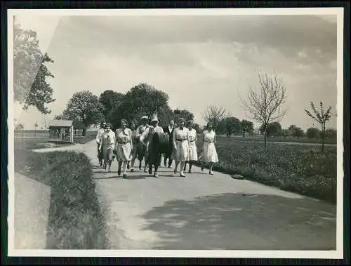 5x Foto lustiges Wandern viel Bier im Schwarzwald Himmelfahrt 1931 Heumaden Calw