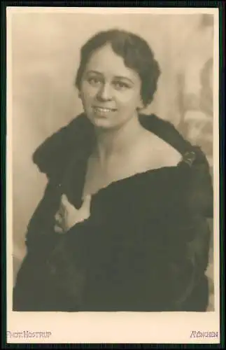 Foto AK Personen Portrait Deutsches Theater München uvm. 1925-30